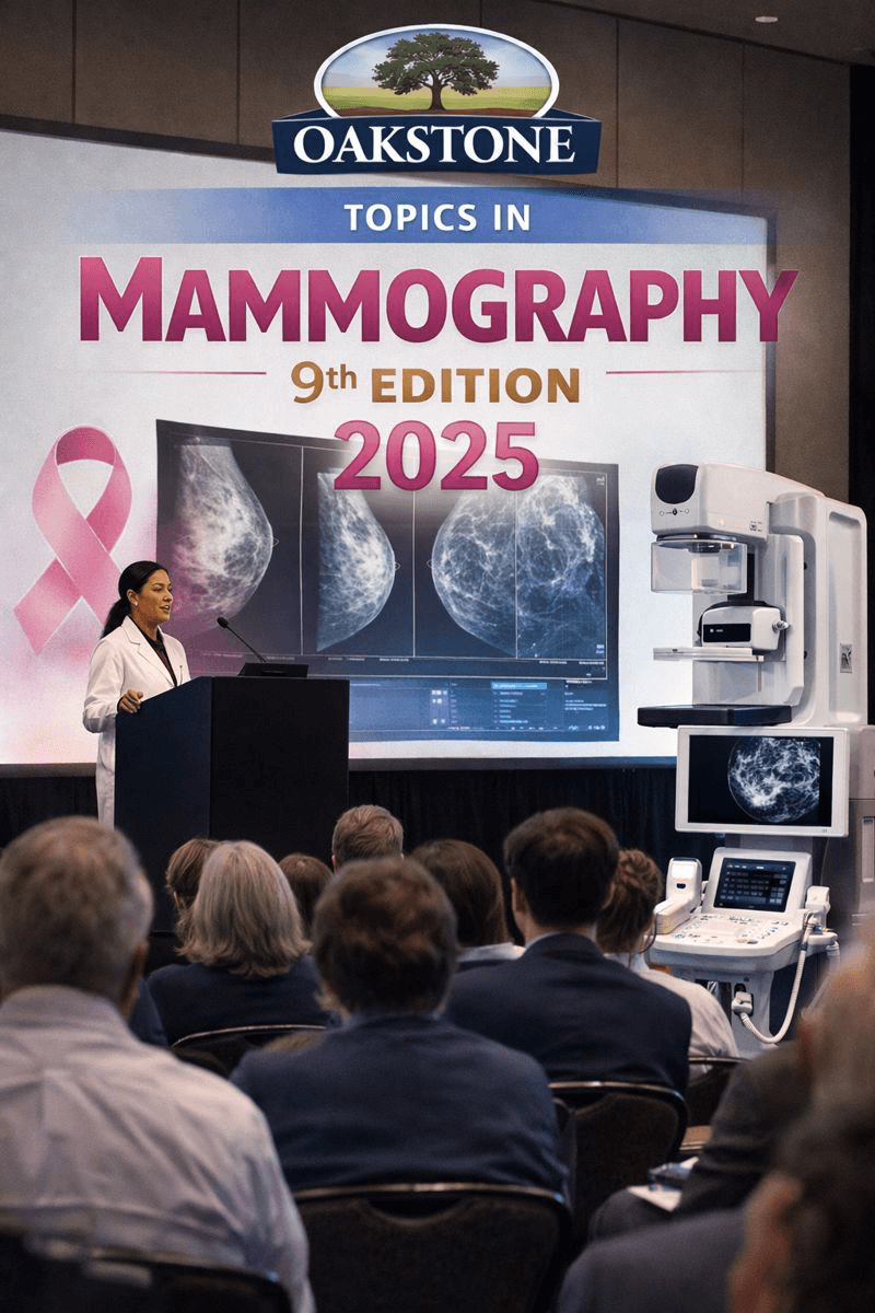 Các chuyên đề về Nhũ ảnh Oakstone – Ấn bản lần thứ 9 (2025)