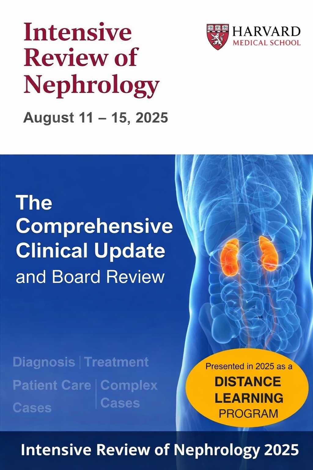 Khóa Ôn tập Chuyên sâu Thận học Harvard 2025