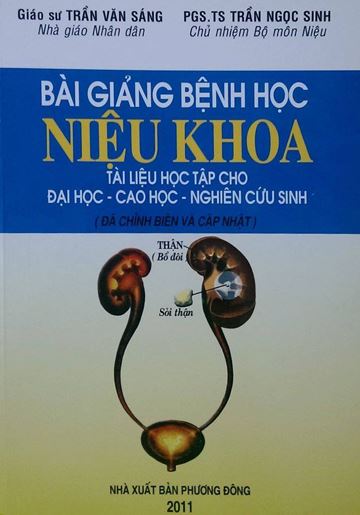 Bài Giảng Bệnh Học Niệu Khoa YDS PDF Download